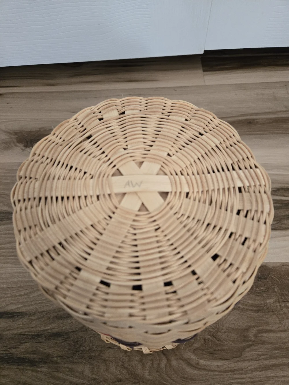 Vintage Handmade Basket
